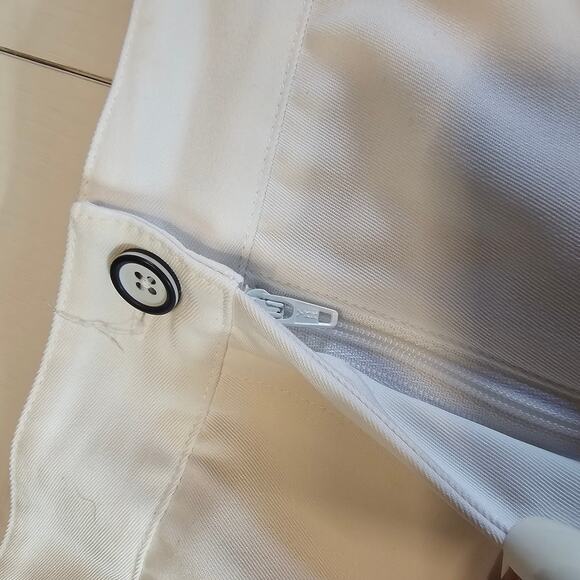 EP Pro White Golf Bermuda Short Women's Size 10 Preppy Minimalist 3502 - Picture 4 of 8